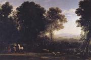 Claude Lorrain Landscape with Erminia and the Shepherds (mk17) oil painting picture wholesale